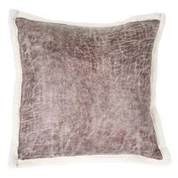 DEKO-KISSEN WILDLEDERIMITAT Braun - Braun, Textil (12/45/45cm) - MCW
