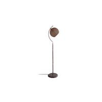 STEHLAMPE VESUVIA Multicolor Metall - Schwarz, Metall (30/30/165cm) - KAWOLA
