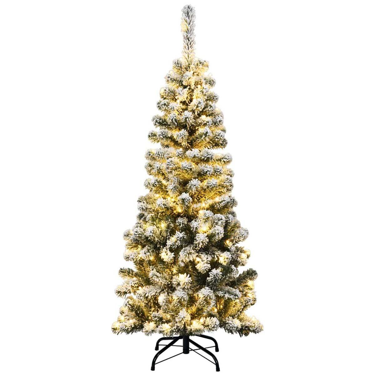 WEIHNACHTSBAUM Grün - Grün, Kunststoff (135cm) - COSTWAY