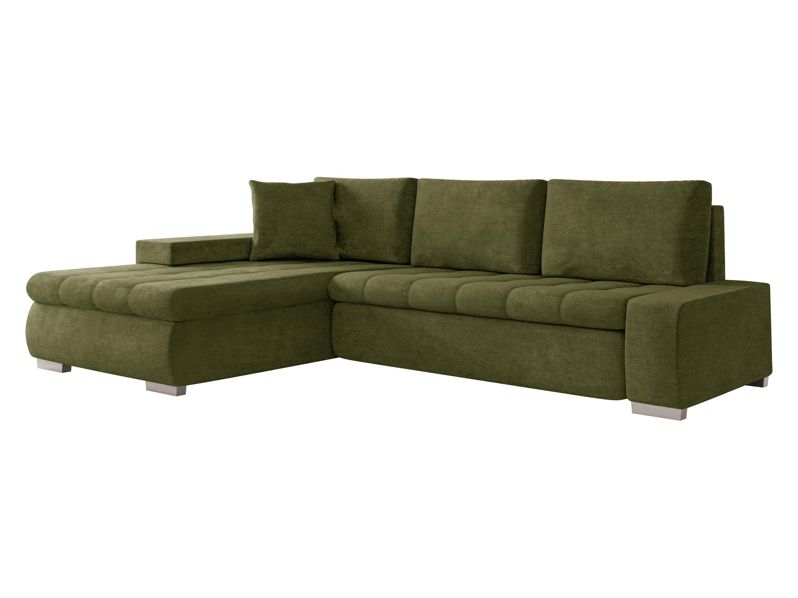 ECKSOFA Orkan Mini - Dunkelgrün, Holz/Textil (265/185cm) - MIRJAN24