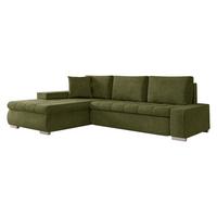 ECKSOFA Orkan Mini - Dunkelgrün, Holz/Textil (265/185cm) - MIRJAN24