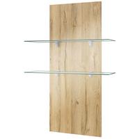 WANDREGAL Faro Eiche Natur - Eichefarben, Holzwerkstoff (70/110/21cm) - Vladon