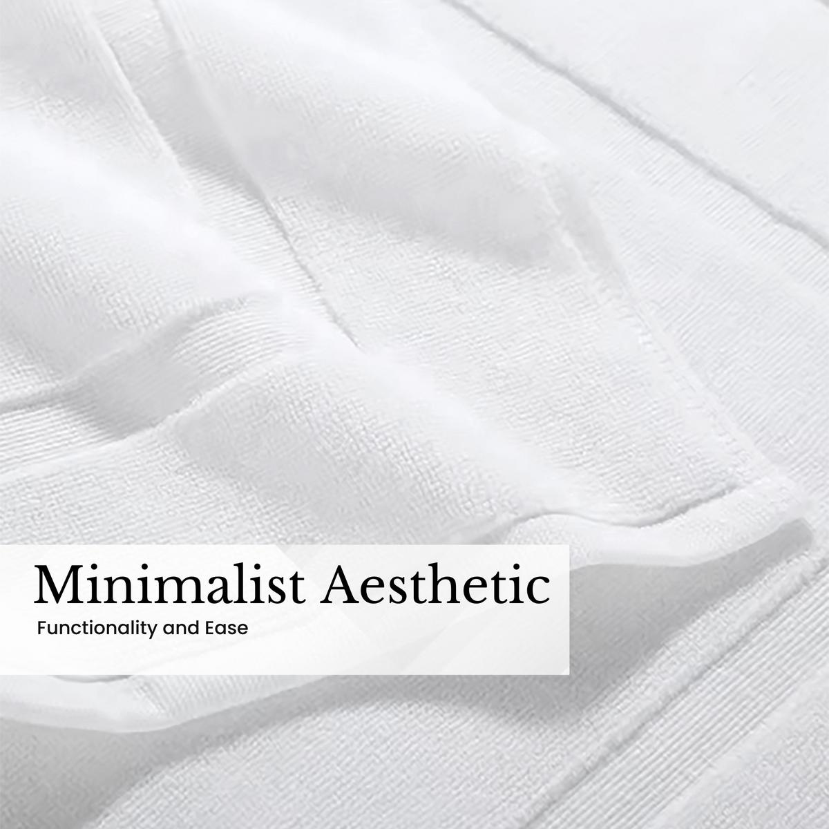 BADEMATTE rutschfest mit Memory-Schaum (Weiß) - Weiß, Textil (50/80cm) - Intirilife