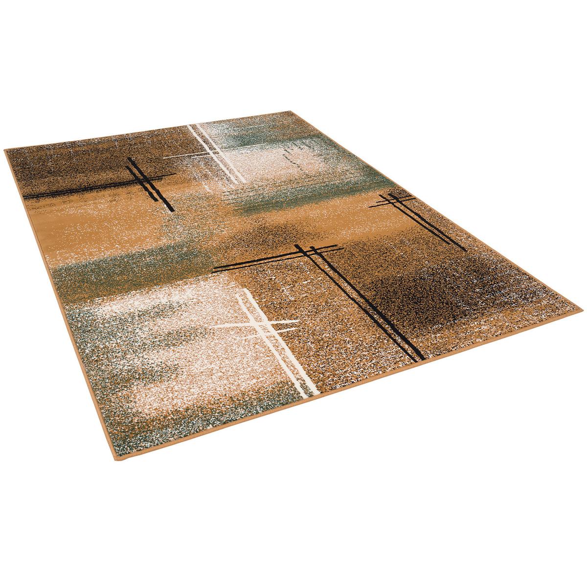 DESIGNER TEPPICH BRILLIANT VERLAUF - Grün, Textil (80/150cm) - Pergamon