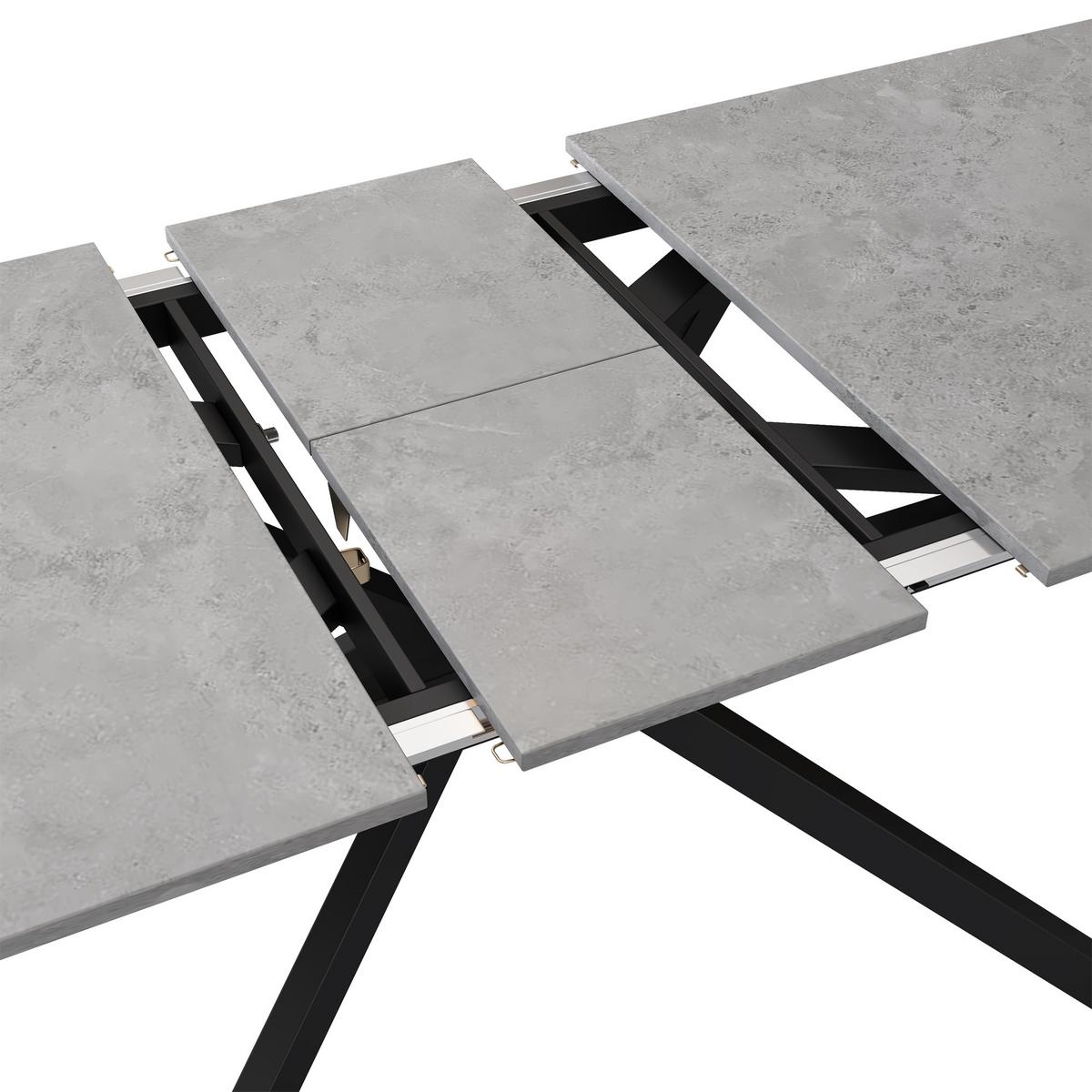 ESSTISCH ausziehbar 150–180 cm in Marmor-Optik - Naturfarben, Holzwerkstoff (70/180/76cm) - Urban Meuble