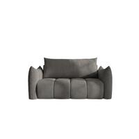 SOFA 2er-sitzer Ontario Mit Liegefunktion - Grau, Holzwerkstoff/Textil (162/86/101cm) - Fun Möbel
