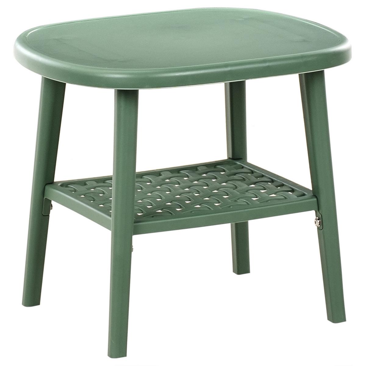 BISTRO-SET Grün Sicelle - Grün, Kunststoff - Beliani