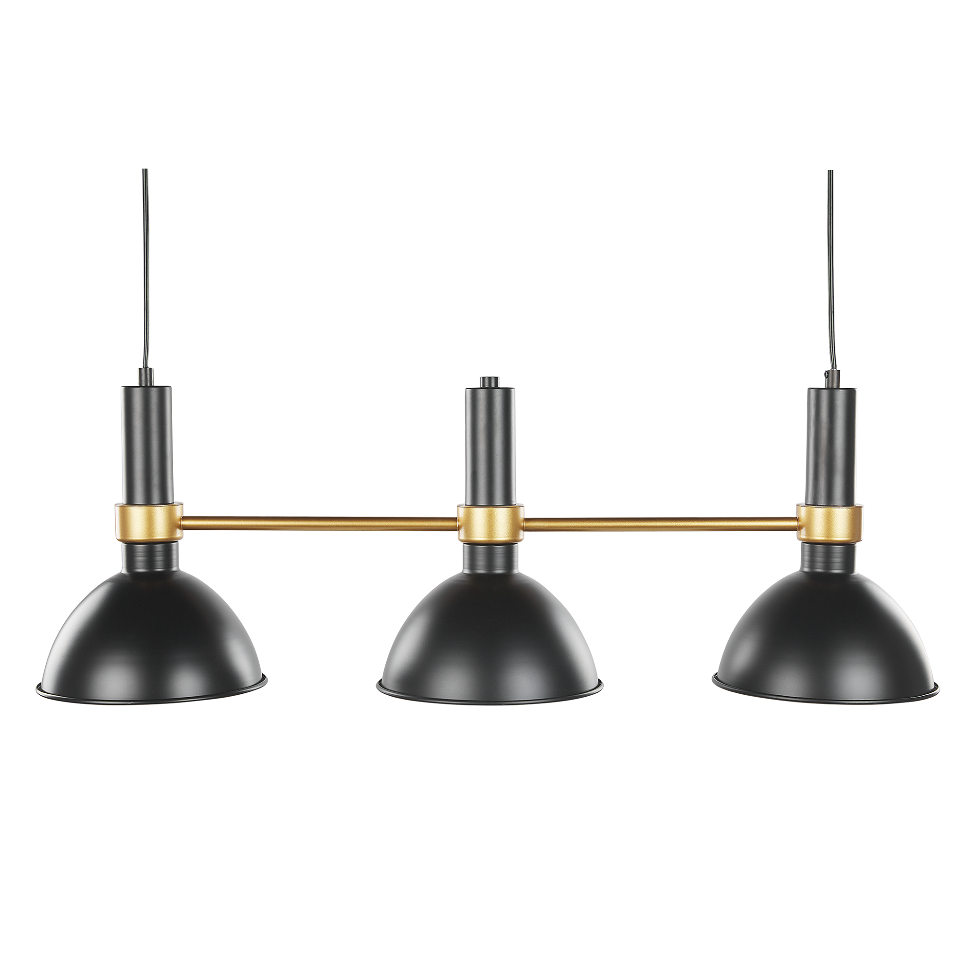 HÄNGELEUCHTE Beles 20/82/107 cm - Schwarz, Metall (20/82/107cm) - Beliani