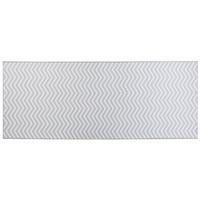 TEPPICHLÄUFER Saikheda 200/80 cm - Weiß, Kunststoff (80/200cm) - Beliani
