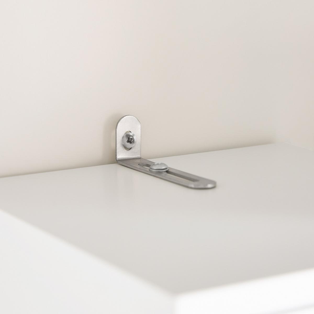 HOCHSCHRANK Weiß - Weiß, Holzwerkstoff (20/180/20cm) - SoBuy