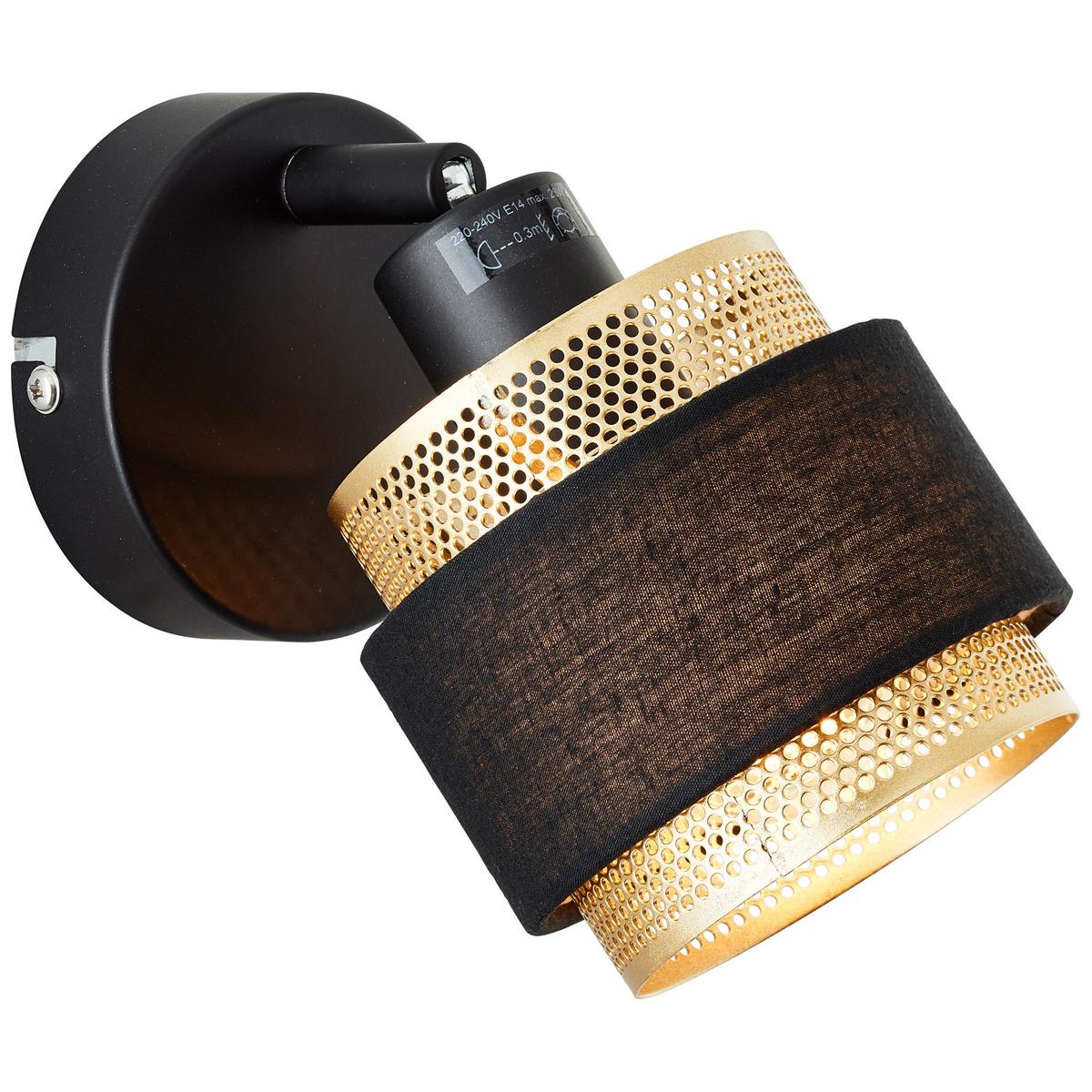 WANDSPOT Grove 99300/86 - Schwarz, Holz (10/14.7/14.4cm) - Brilliant