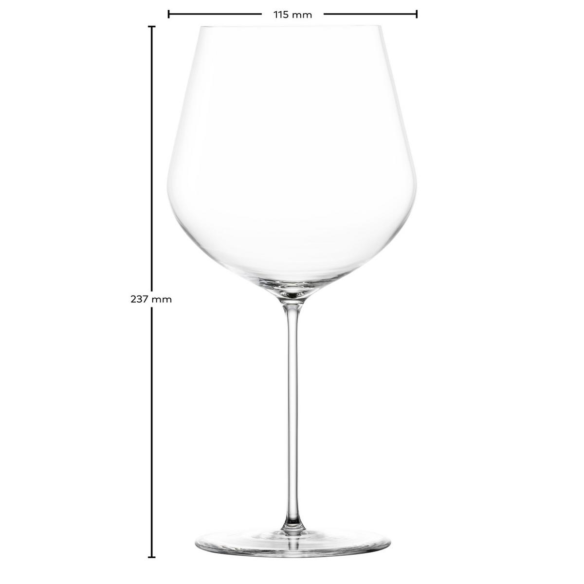 BURGUNDER ROTWEINGLÄSER VUELO transparent 848 ml 2er Set - Transparent, Glas (0.85L) - Zwiesel Glas