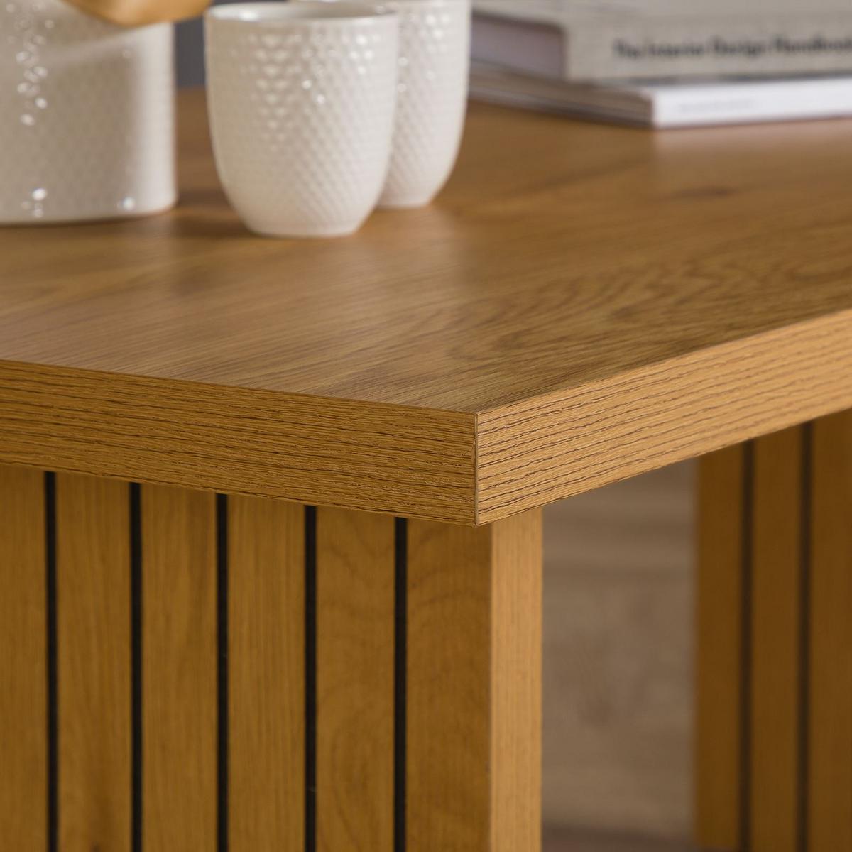 COUCHTISCH RIKA Wildeiche - Wildeiche, Holzwerkstoff (60/120/45cm) - IDIMEX