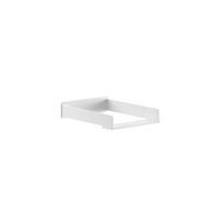 WICKELAUFSATZ Kamillah 50x68x10 aus MDF n Satin Weiß - Weiß, Holzwerkstoff (68/10/55cm) - 58aufmkessel