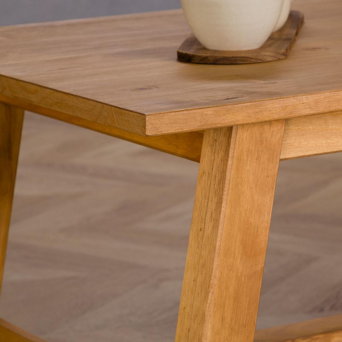 COUCHTISCH LUZERNA - Kieferfarben, Holz (60/110/45cm) - IDIMEX