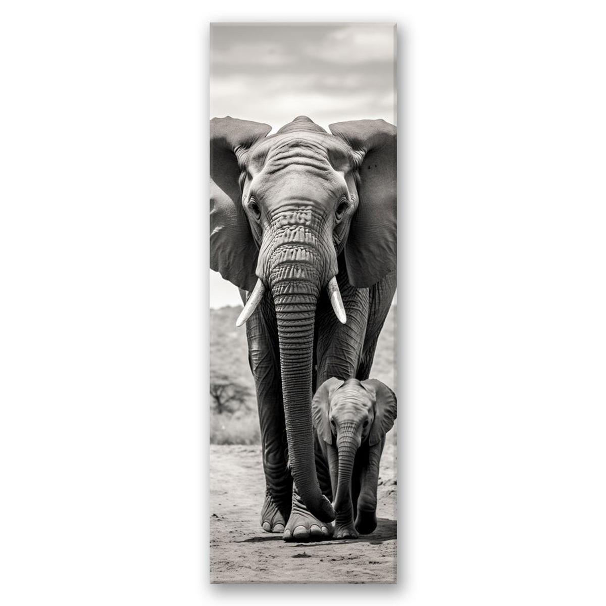 KUNSTDRUCK Grau 30/90 cm - Grau, Textil (30/90cm) - KUNSTLOFT