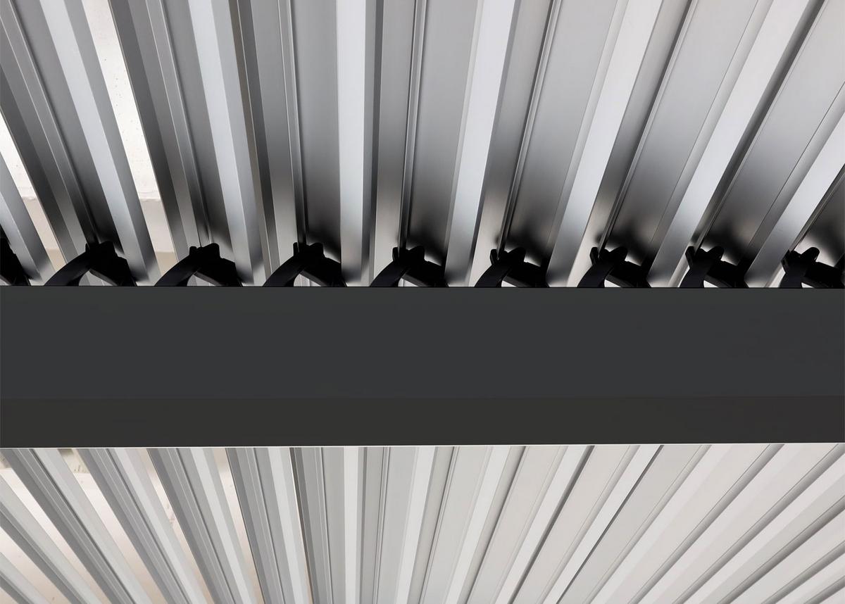 PERGOLA Anthrazit - Anthrazit, Metall (306/224/368cm) - MCW