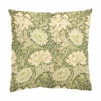 KISSENBEZUG William Morris Muster - Große Blüten 40/40 cm - Grün, Textil (40/40cm) - Bilderwelten