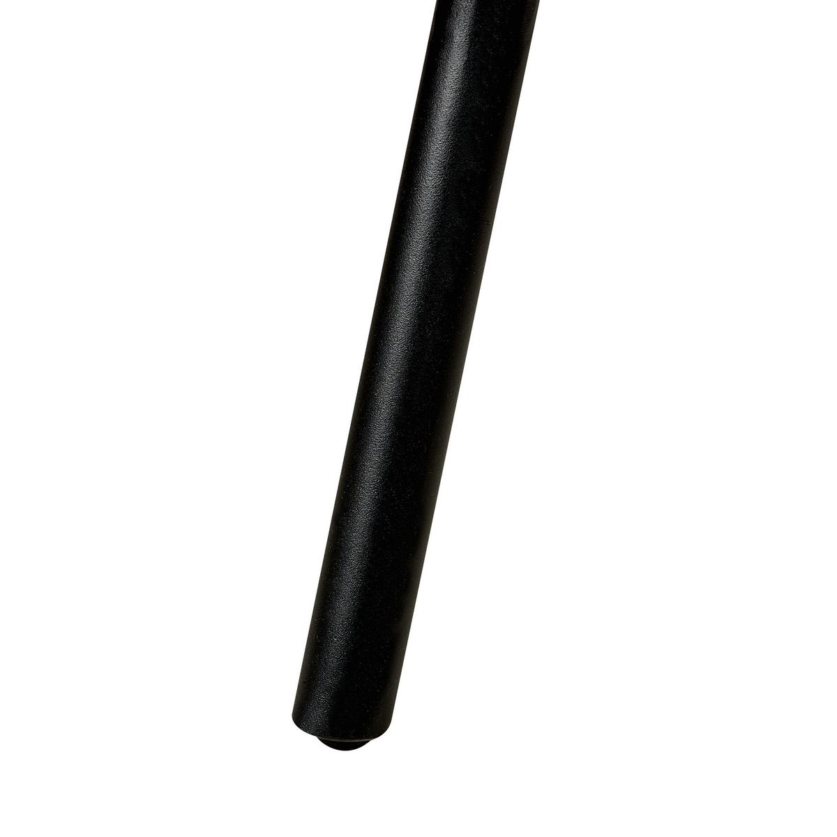 SESSEL Cord hellgrau Almind - Schwarz/Grau, Textil (76/85/85cm) - Beliani