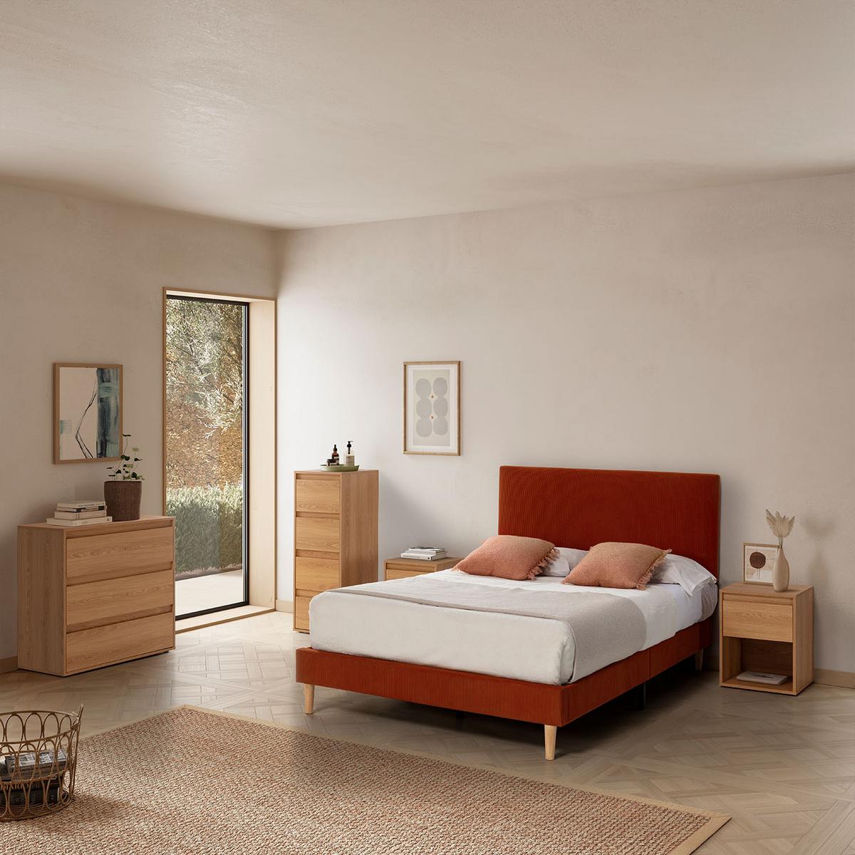 KOMMODE 80/80/40 Tori Eichenfarbe - Honigeiche, Holzwerkstoff (80/80/40cm) - VS Venta-stock