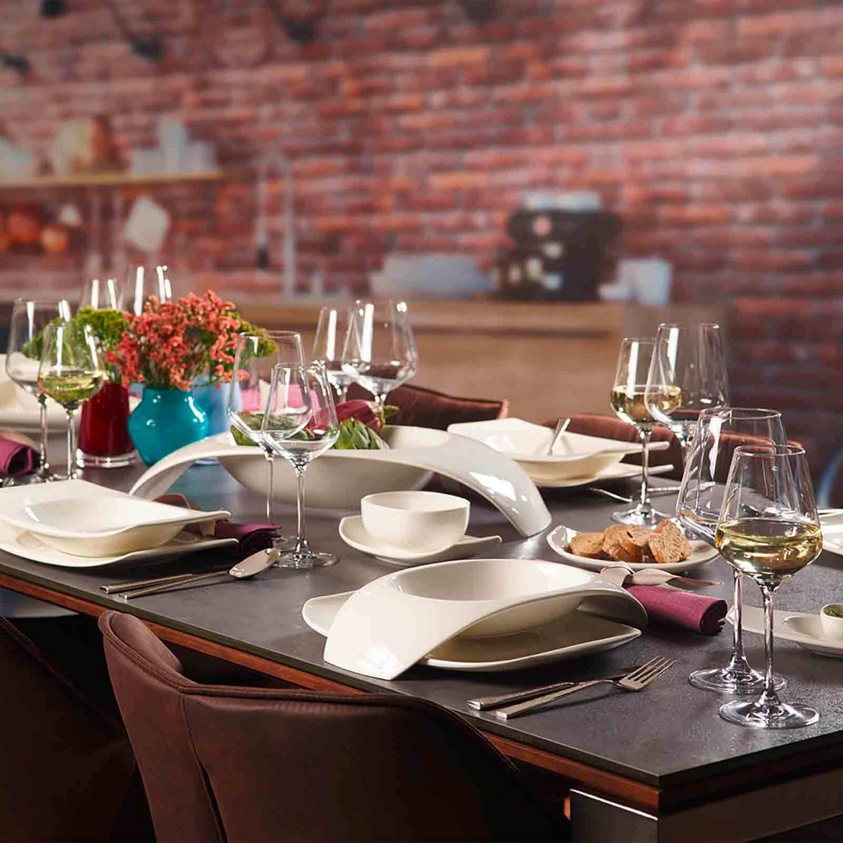 WEISSWEINGLÄSER La Divina transparent 380 ml 4er Set - Transparent, Glas (0.38L) - Villeroy & Boch