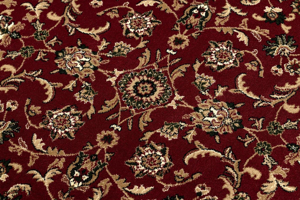 TEPPICH Royal 120 cm - Rot, Textil (120/120cm) - rugsX