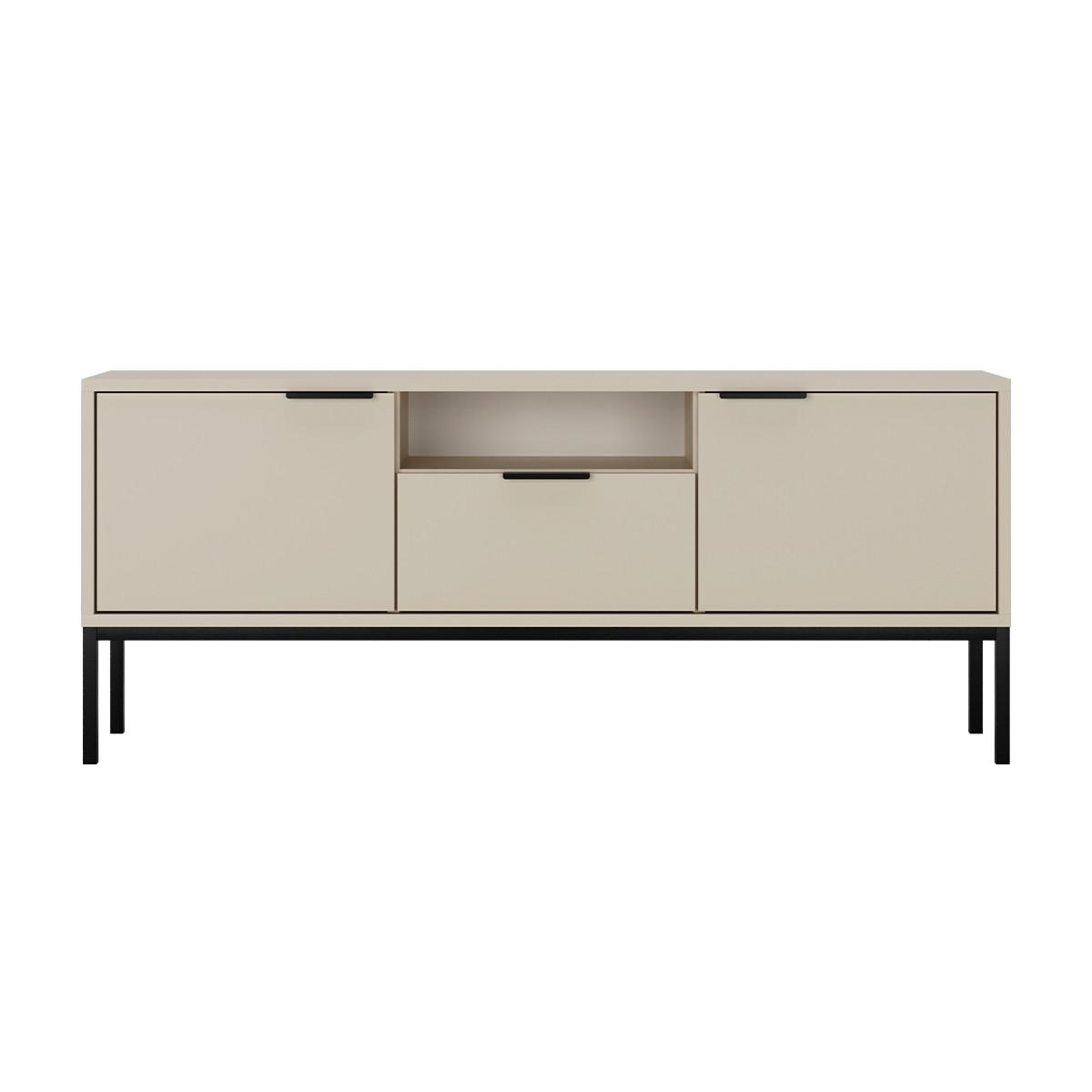 TV-MÖBEL Seattle Kaschmir - Beige, Holzwerkstoff (135/56.4/33cm) - Petits-meubles