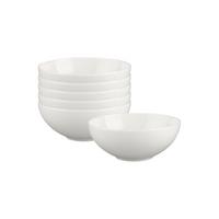 DESSERTSCHALEN White Pearl weiß ø 13 cm 6er Set - Weiß, Keramik (13cm) - Villeroy & Boch