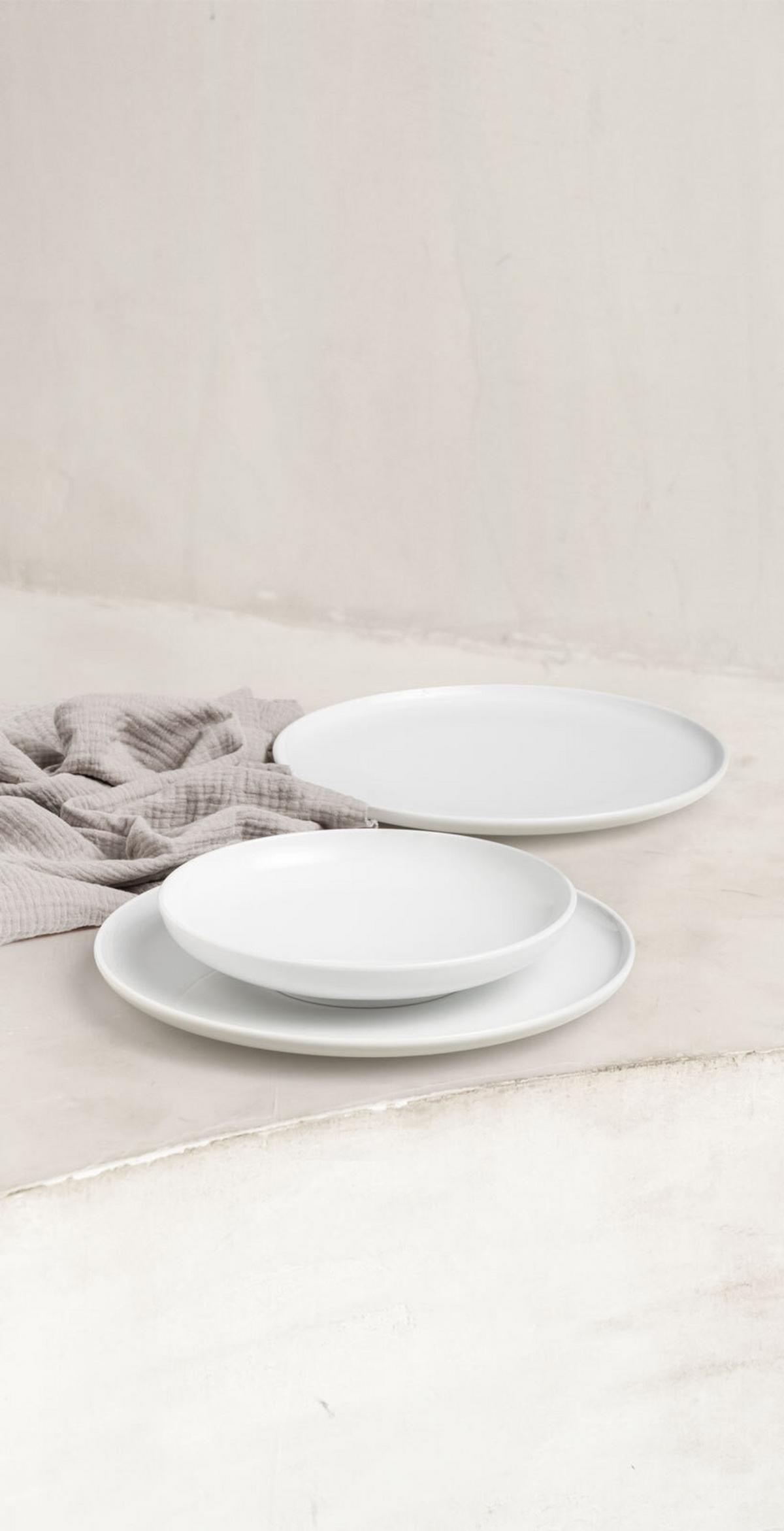 EINSTEIGER-SET Sento Home weiß 8-tlg. - Weiß, Keramik (2/2/2cm) - Seltmann Weiden