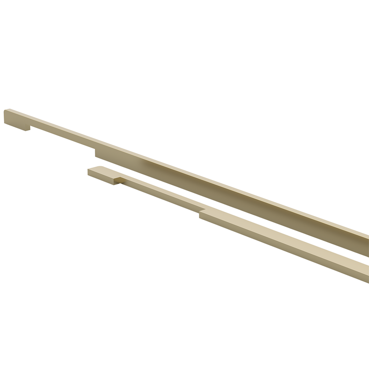 DREHTÜRENSCHRANK ROSA 4D 200/210/55 cm 4-türig Weiß - Goldfarben/Weiß, Holz/Holzwerkstoff (200/210/55cm) - imoebel24