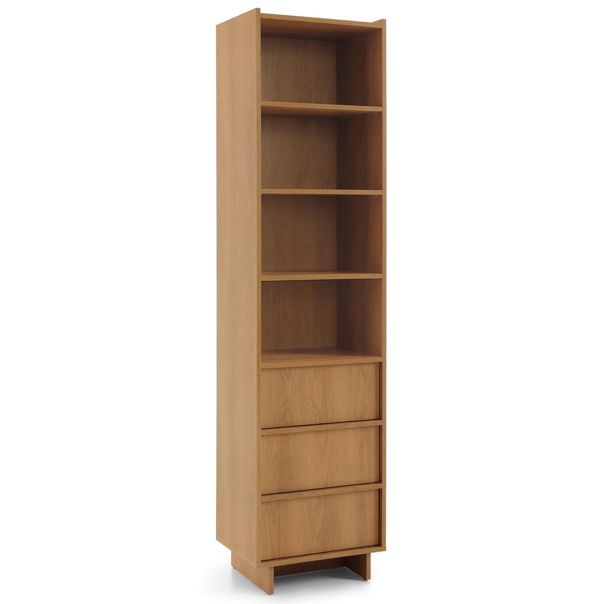 STANDREGAL Yasumi 50 cm - Eichefarben, Holzwerkstoff (50/201/39cm) - Selsey