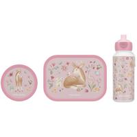 LUNCHSET Campus Fairy Garden 3-tlg. - Pink/Rosa, Kunststoff (2/2/2cm) - Mepal