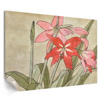 POSTER - 29x21 cm (A4) - Hannah Borger Overbeck - Amaryllis - Grün, Textil (29.7/21/0.1cm) - TULUP