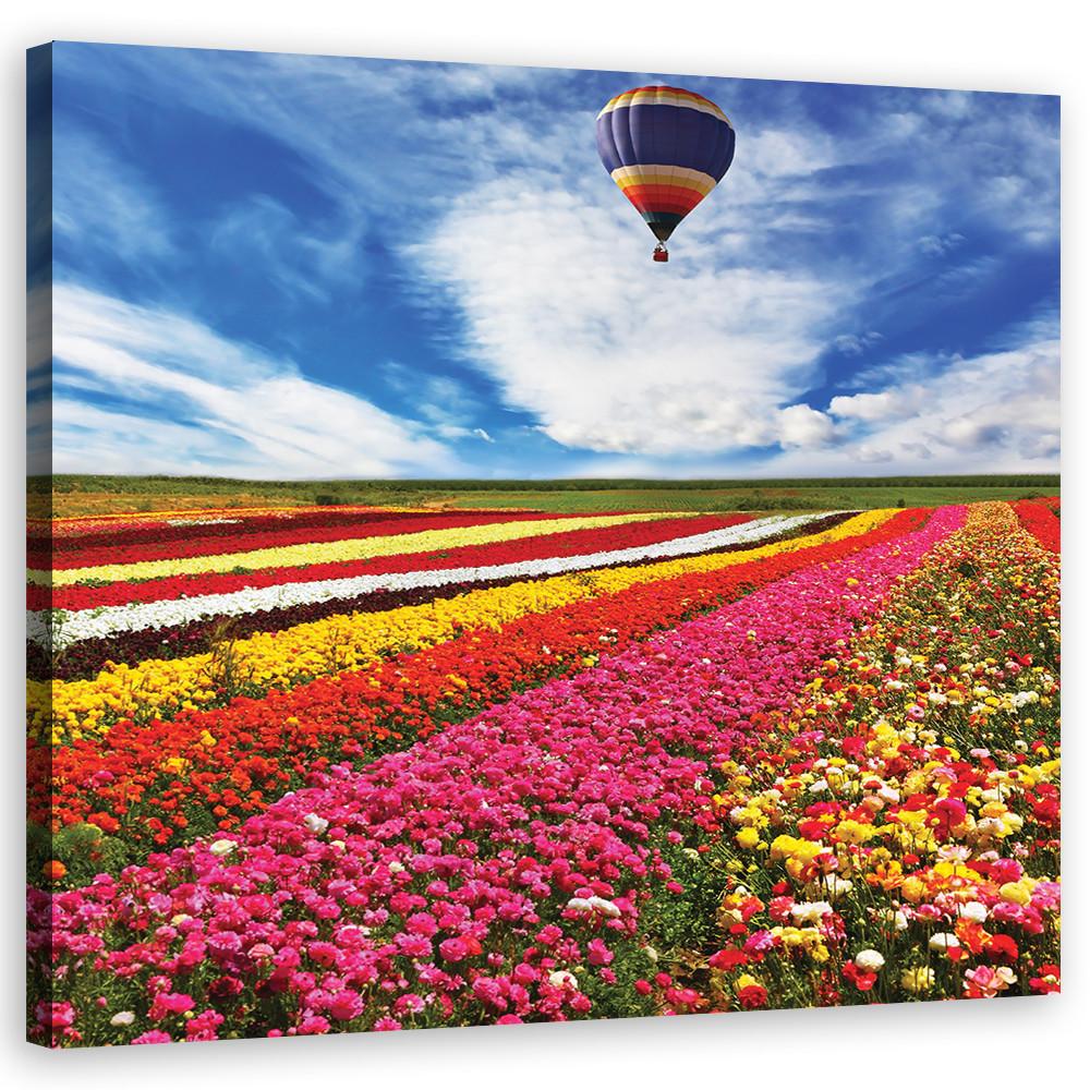 WANDBILD landschaften farbe - Multicolor, Textil (30/30cm) - Feeby