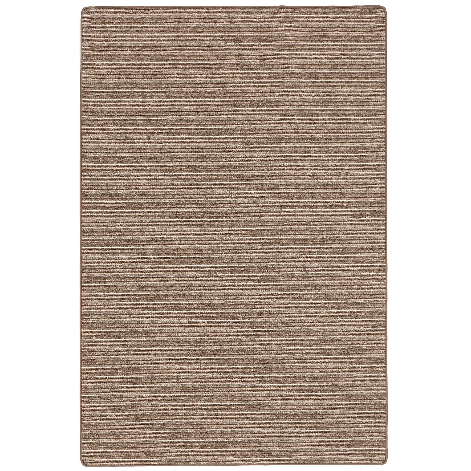 STREIFENBERBER TEPPICH MARTA - Braun, Textil (80/160cm) - Snapstyle