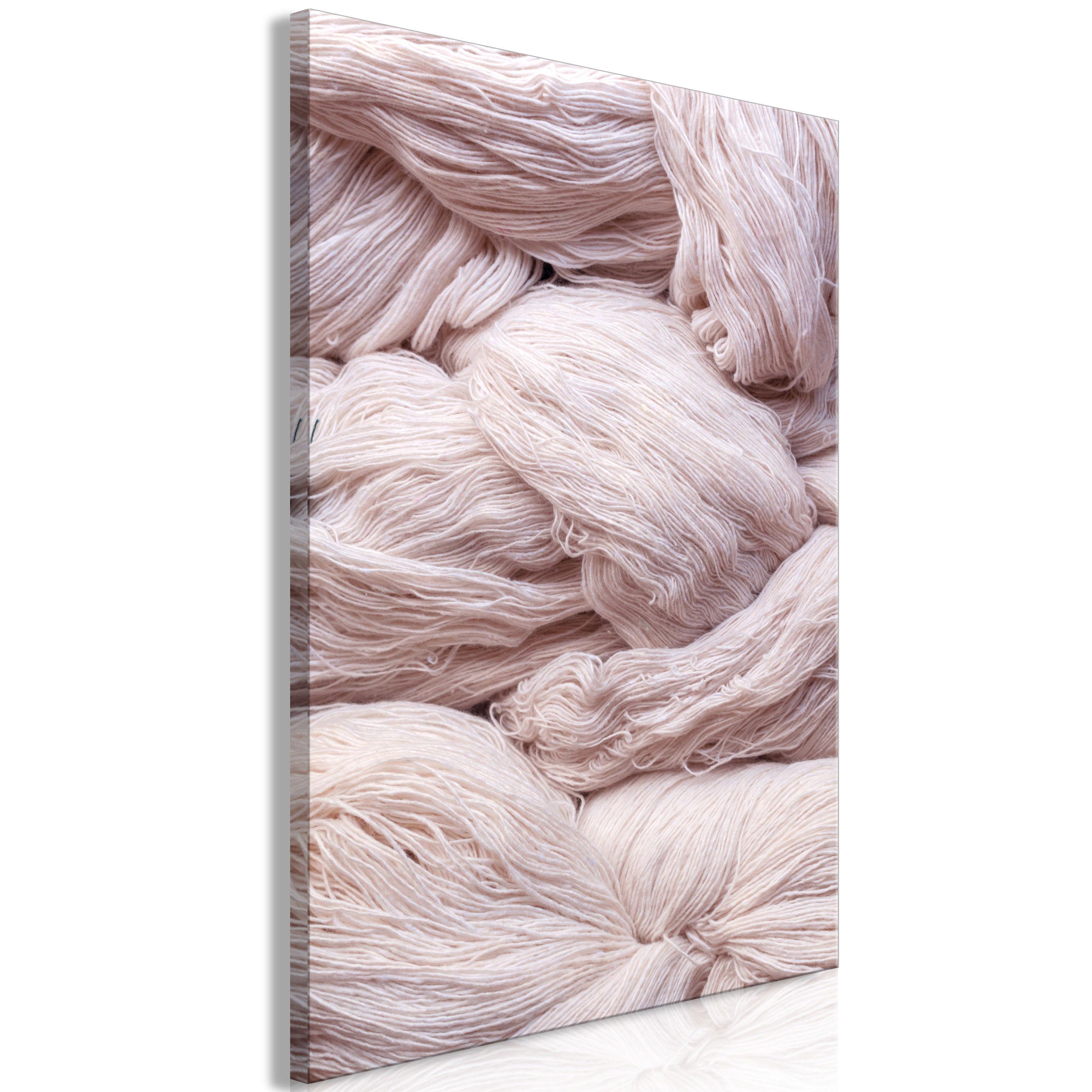 KUNSTDRUCK Rosa 40/60 cm - Pink, Textil (40/60cm) - KUNSTLOFT
