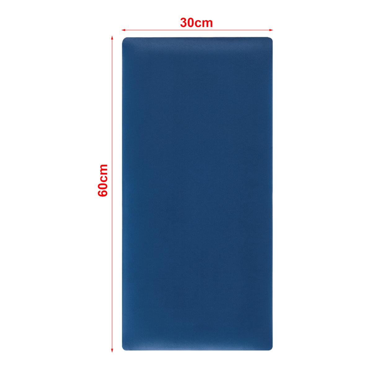 KOPFPOLSTER-SET 3 TLG. Carpino - Dunkelblau, Textil (3/30/60cm) - [neu.haus]
