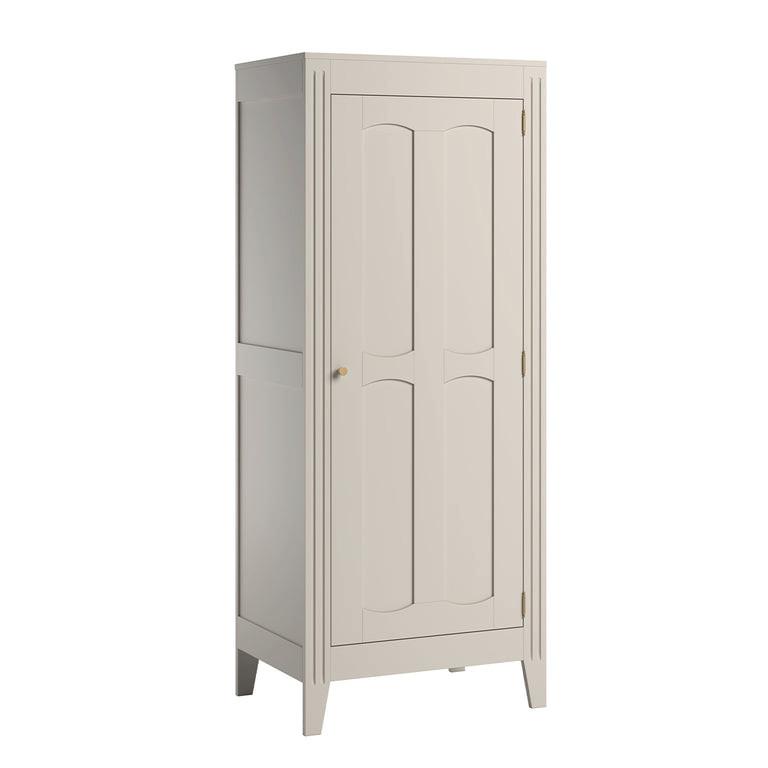 SCHRANK 1 Tür Milenne Beige - Beige, Holz (80/197/55cm) - Petits-meubles