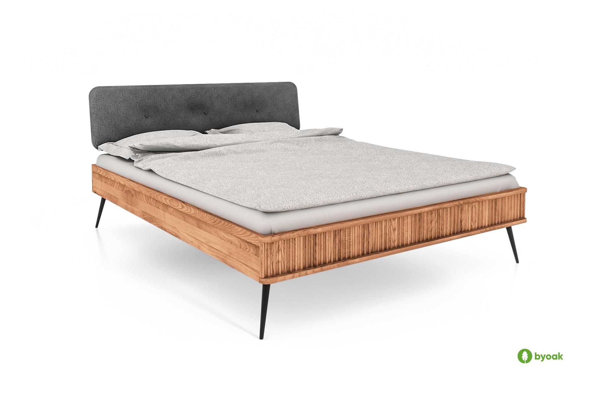 BETT LINA 2 80x200 Kernbuche - Kernbuche, Holz (80/200cm) - byoak