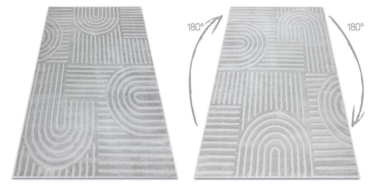 TEPPICH Balance 200/290 cm - Grau, Textil (200/290cm) - rugsX