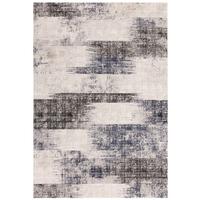 TEPPICH TIBER-Orte, geometrisch-abstrakt, Dunkelblau, 120 x 170 cm - Dunkelblau, Textil (170/120cm) - KADIMA DESIGN