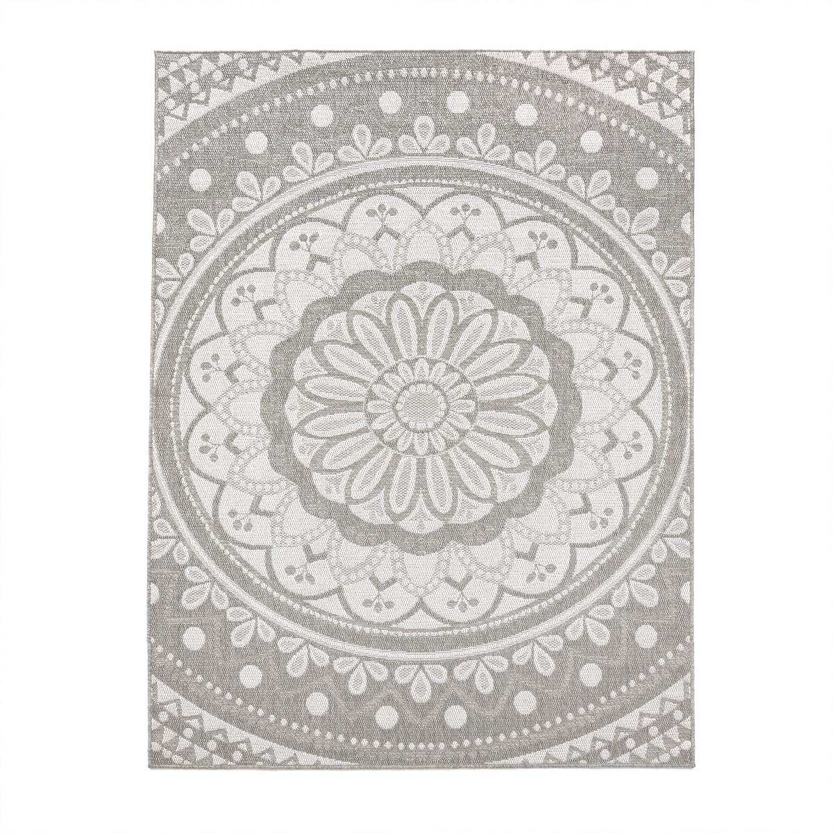 OUTDOORTEPPICH Marokkanisch Grau 60 x 100 cm - Grau, Kunststoff (60/100cm) - TT Home