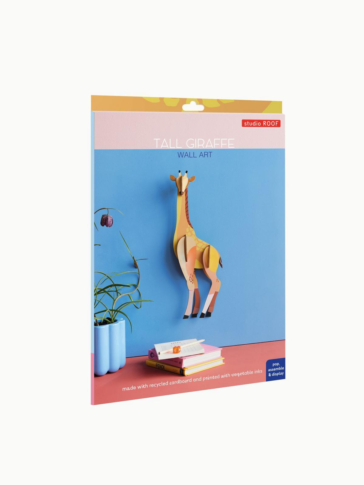 WANDSKULPTUR Bunt 5/43 cm - Multicolor, Wellpappe (5/43/15cm) - Studio Roof