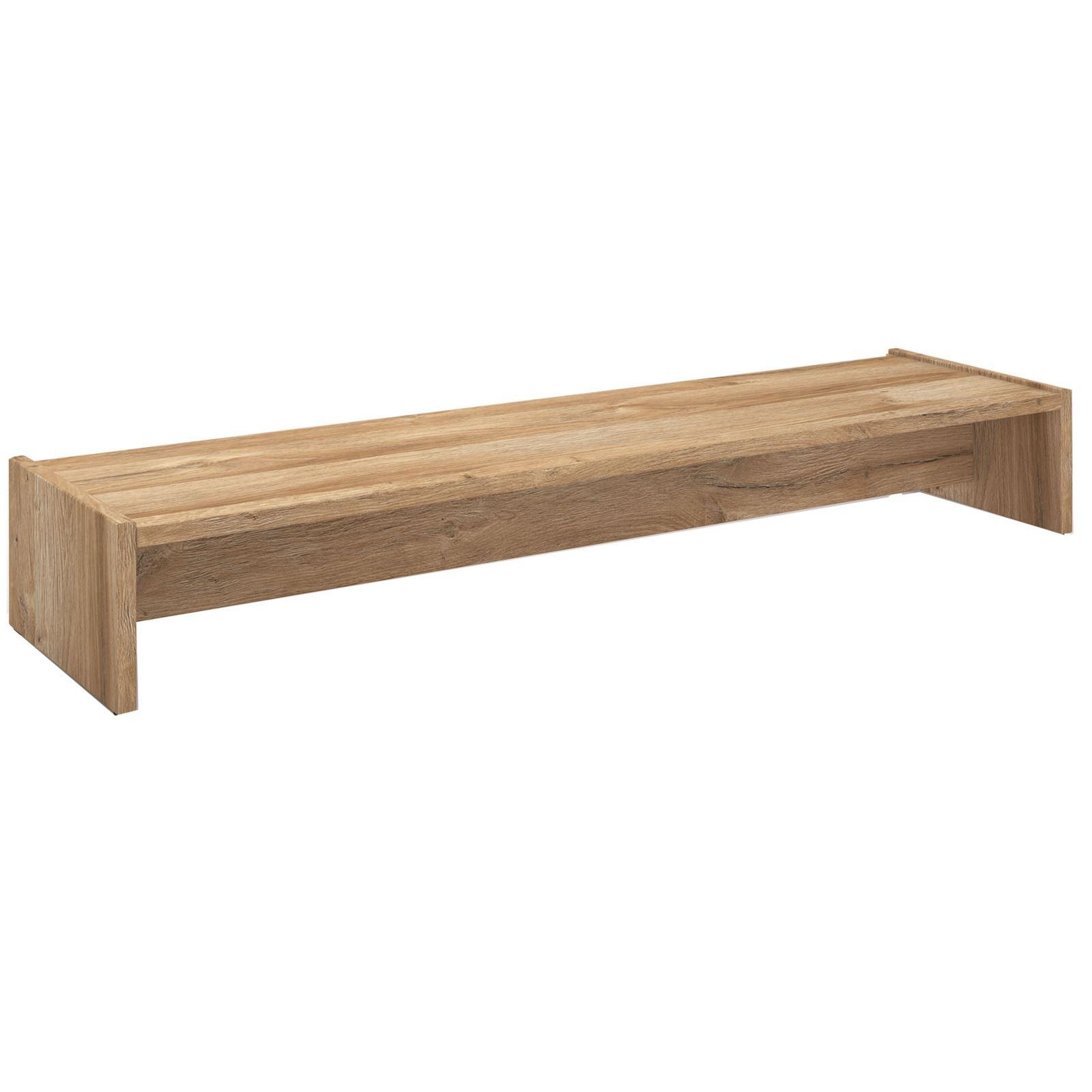 MONITORSTÄNDER ZOOM Wildeiche - Wildeiche, Holzwerkstoff (27/100/15cm) - CARO-Möbel