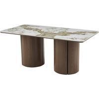 ESSTISCH milano Braun - Braun, Keramik (180/90/75cm) - Habitat Garten
