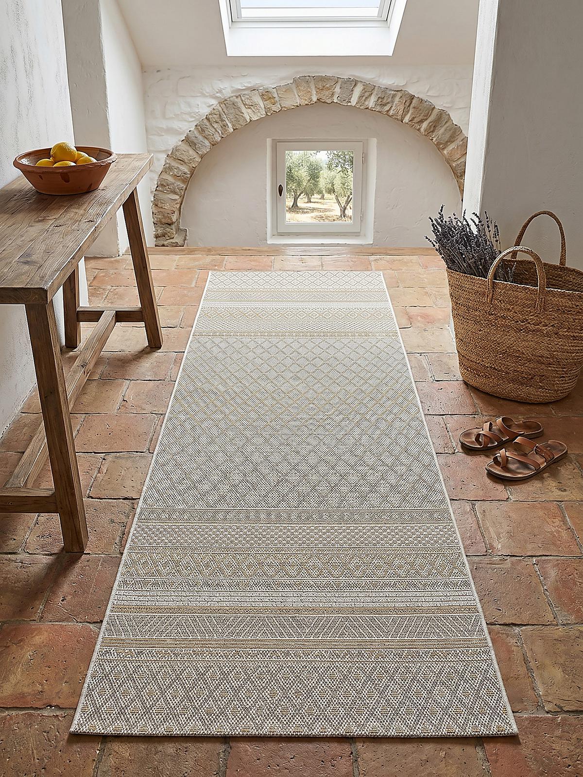 TEPPICHLÄUFER Berber ESERA Polypropylen Beige 80 x 150 cm - Beige, Textil (80/150cm) - KADIMA DESIGN
