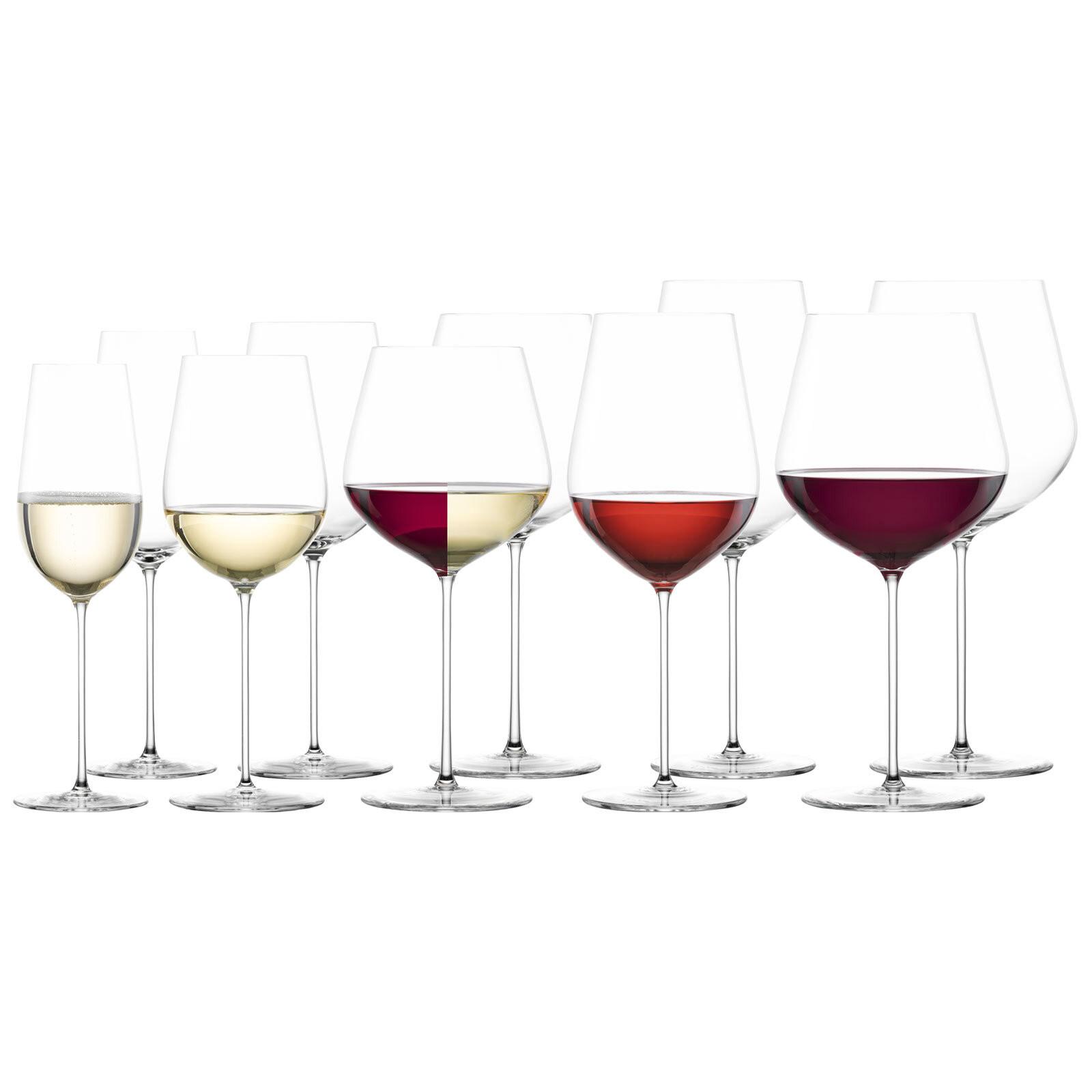 WEIN- UND CHAMPAGNERGLÄSERSET VUELO transparent 10-tlg. - Transparent, Glas - Zwiesel Glas