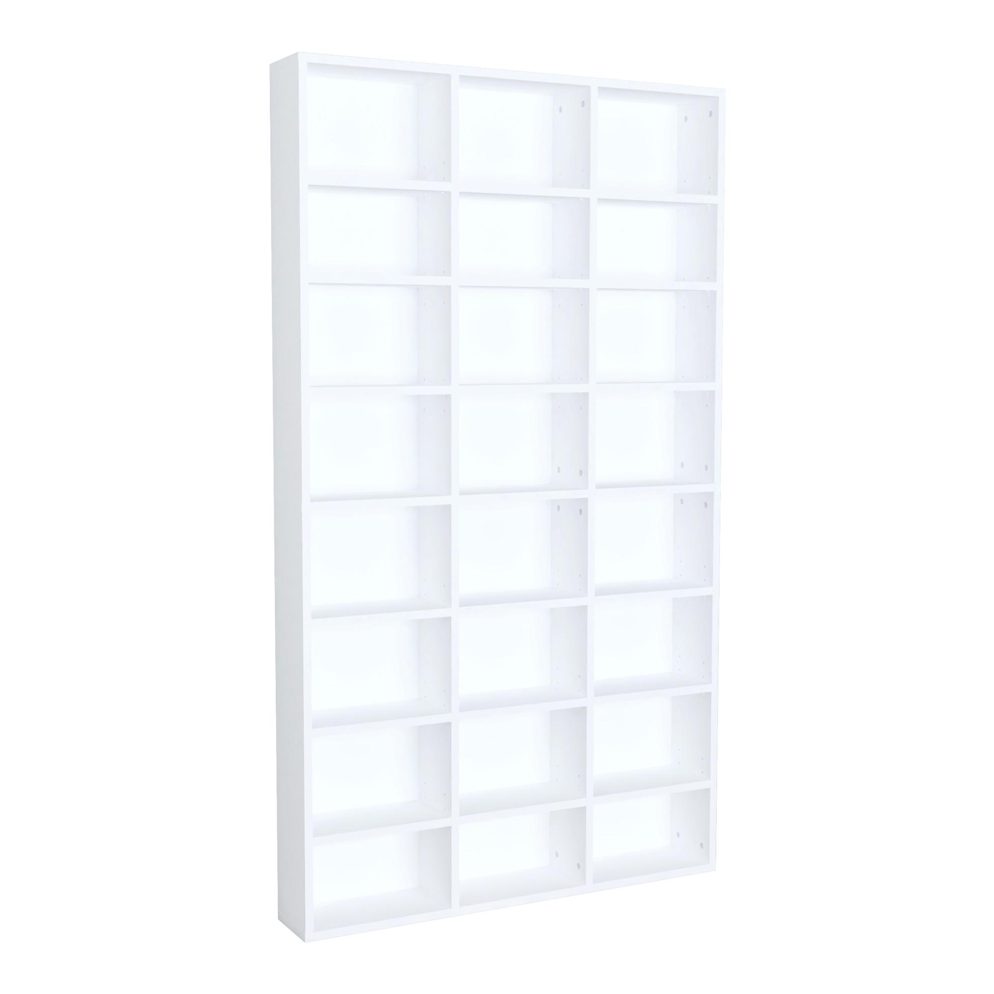 BÜCHERREGAL Askvoll - Weiß, Holzwerkstoff (102/178/16cm) - [en.casa]