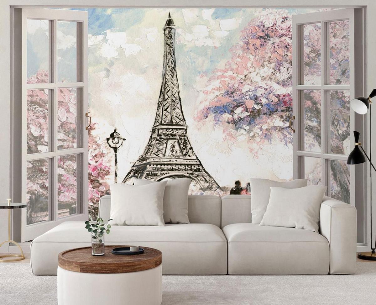 VLIESTAPETE Rosa 280/200 cm - Pink, Papier (280/200cm) - KUNSTLOFT