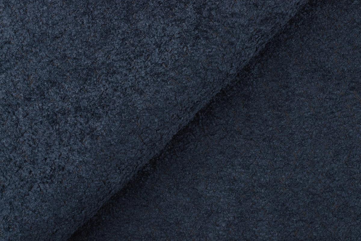 SOFA FEBE 2-Sitzer, marineblau - Blau/Schwarz, Holz/Textil (160/82/96cm) - Wozimo